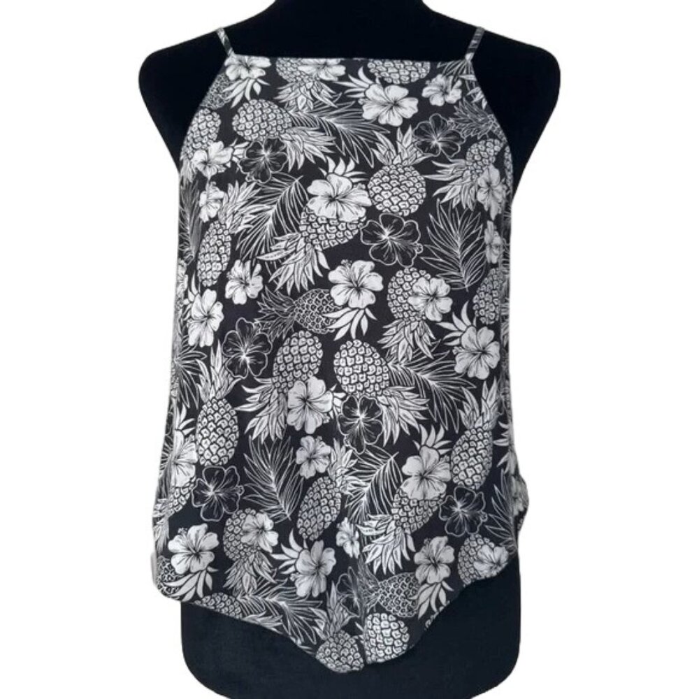 NWOT Designer Mr. Buho Women’s Backless Tropical Tank Top Sz Small